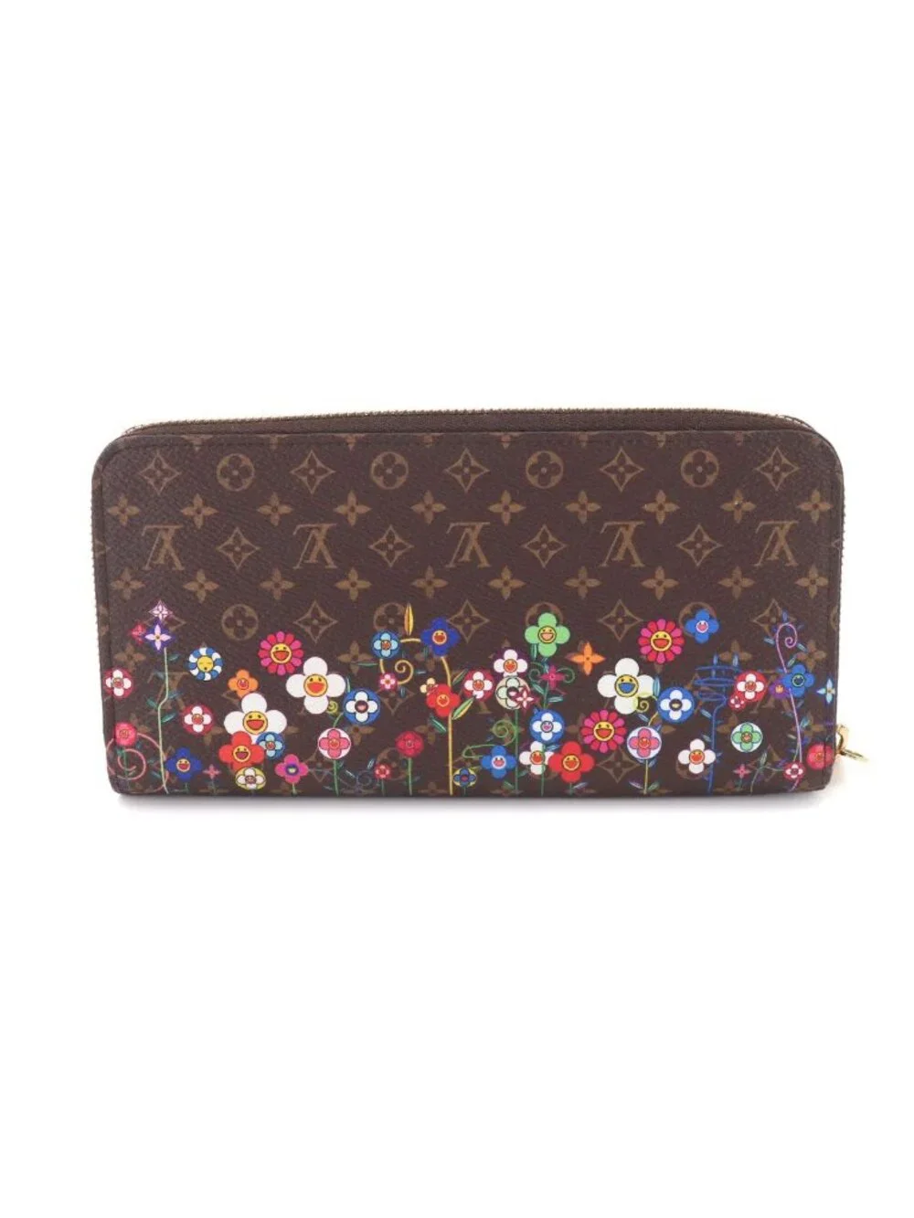 Louis Vuitton LV Takashi Murakami Zippy Wallet Zip Around Monogram